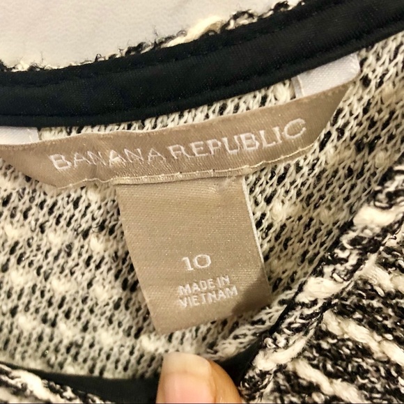 3/$60 Banana Republic Striped Tweed Dress SZ 10 - Picture 2 of 4